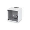 Шкаф настенный Digitus 6U 10" 312x300, glass door, 30kg max, grey (DN-10-05U-1)