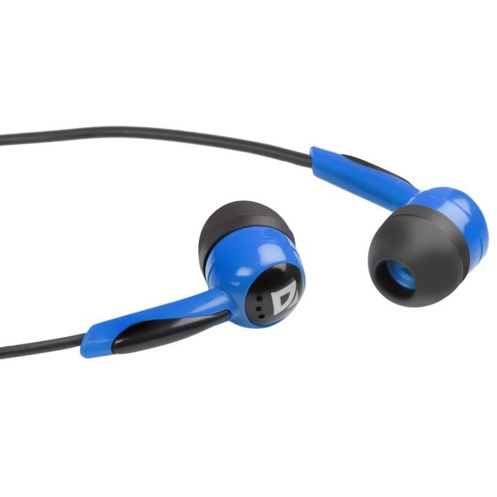 Наушники Defender Basic 604 Black-Blue (63608) изображение 2