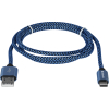 Дата кабель USB 2.0 AM to Type-C 1.0m USB09-03T PRO blue Defender (87817) зображення 2