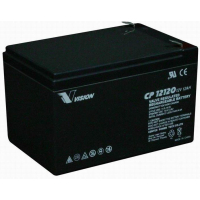 Фото - Батарея для ДБЖ Vision Батарея до ДБЖ  CP 12V 12Ah  CP12120 (CP12120)