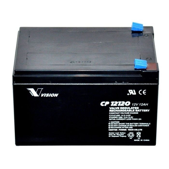 Батарея до ДБЖ Vision CP 12V 12Ah (CP12120) зображення 2