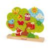 Развивающая игрушка Janod Шнуровка Дерево (J05316)