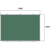 Шкільна дошка Sector магнітно-крейдова, 150х100 см (К1510) зображення 3