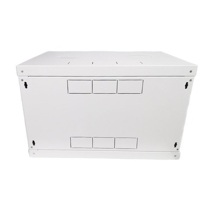 Шкаф настенный Eserver 4U 19" 600х350х284 (Ш*Г*В), сктекло, серая (ES-Е435G) изображение 2