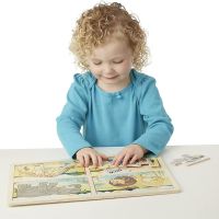 Пазл Melissa&Doug Мега 4 в 1 "Сафари" (MD9366) изображение 3