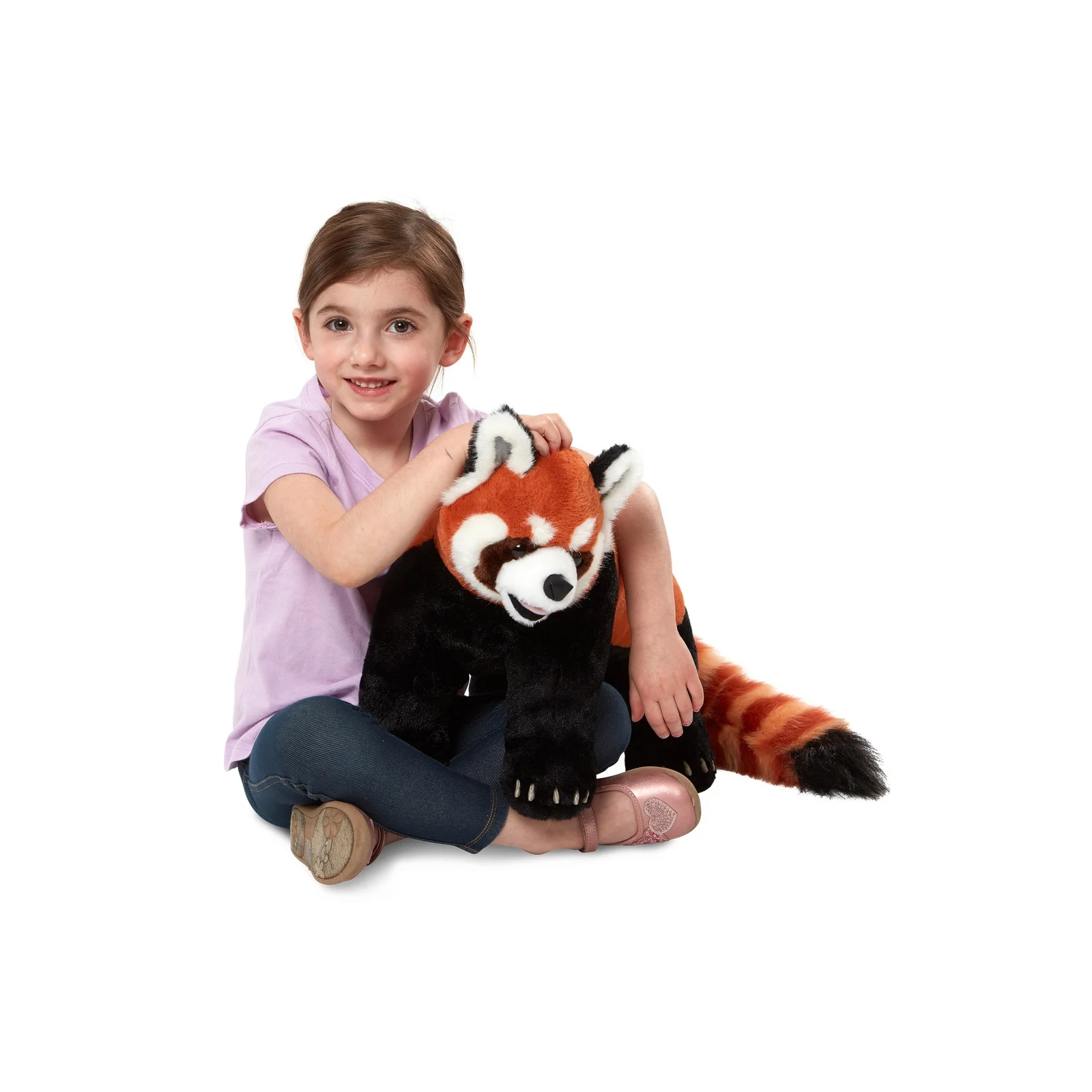 Мягкая игрушка Melissa&Doug Красная панда - плюшевая игрушка, 76 см (MD30403) изображение 2