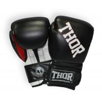 Фото - Перчатки для единоборств Thor Боксерські рукавички  Ring Star 14oz Black/White/Red BLK/WH (536/02(PU)
