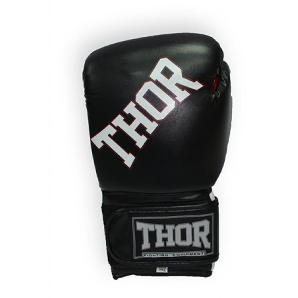 Боксерские перчатки Thor Ring Star 14oz Black/White/Red (536/02(PU)BLK/WHT/RED 14 oz.) изображение 3