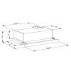Витяжка кухонна Eleyus BREEZE 470 50 BL зображення 12