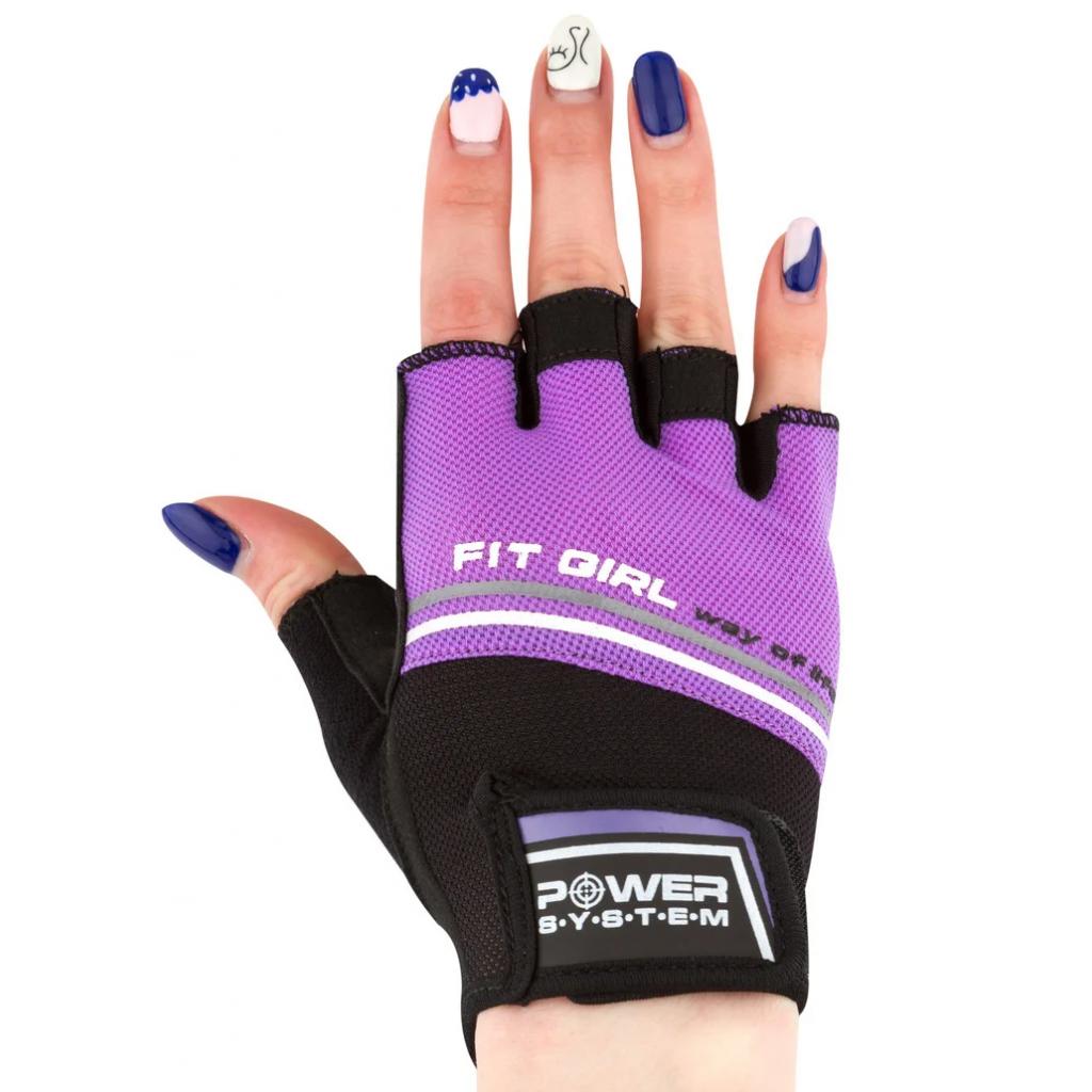 Перчатки для фитнеса Power System Fit Girl Evo PS-2920 S Pink (PS_2920_S_Pink) изображение 2
