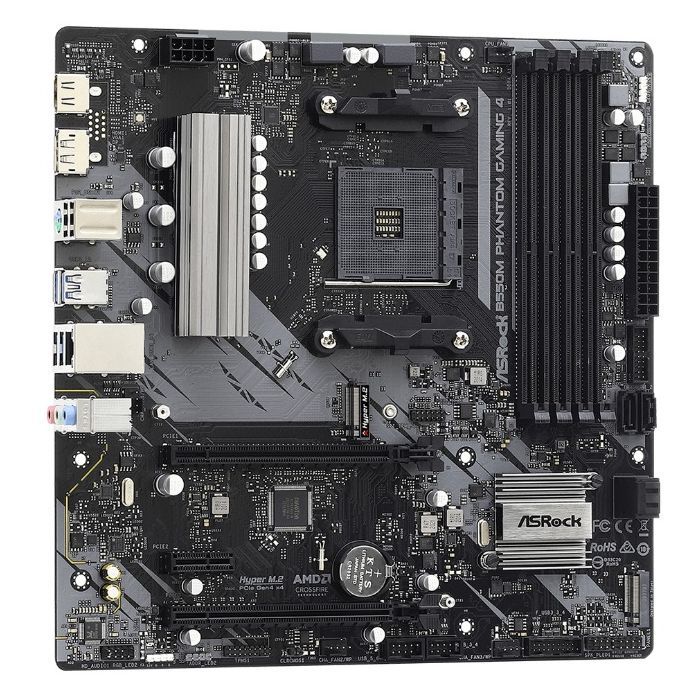 Материнская плата ASRock B550M PHANTOM GAMING 4 изображение 4