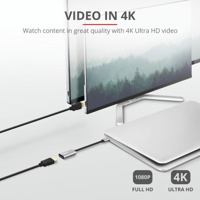 Переходник Trust USB-C to HDMI Adapter (23774) изображение 7