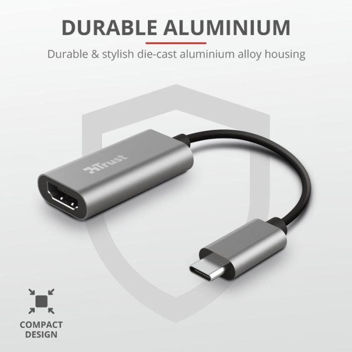 Переходник Trust USB-C to HDMI Adapter (23774) изображение 8