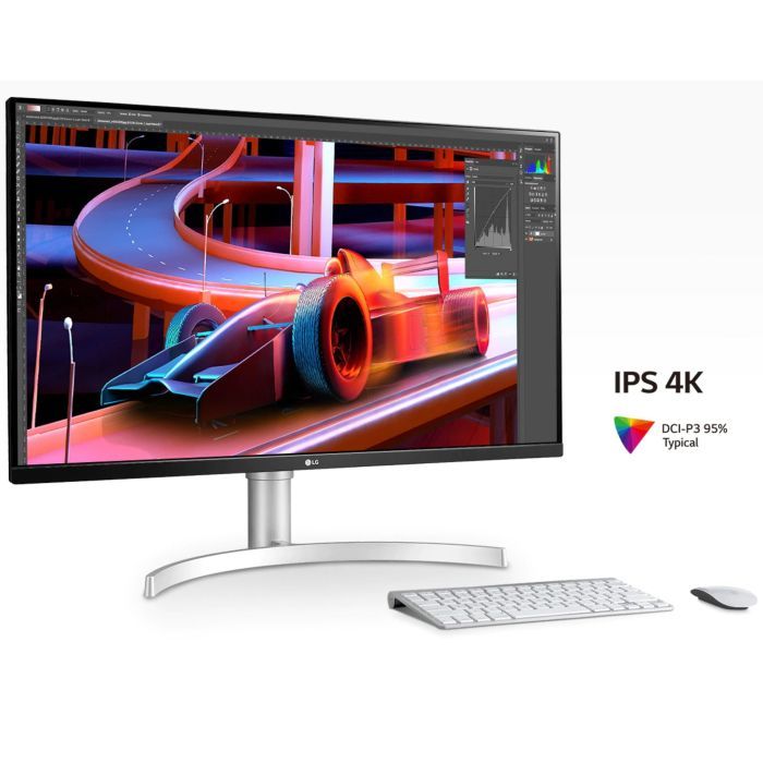 Монітор LG 32UN650-W зображення 8