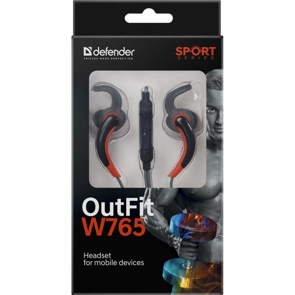 Наушники Defender OutFit W765 Grey-Orange (63767) изображение 7