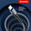 Дата кабель USB-C to Lightning 2.0m ColorWay (CW-CBPDCL036-GR) изображение 7