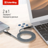 Дата кабель USB-C to Lightning 2.0m ColorWay (CW-CBPDCL036-GR) изображение 8