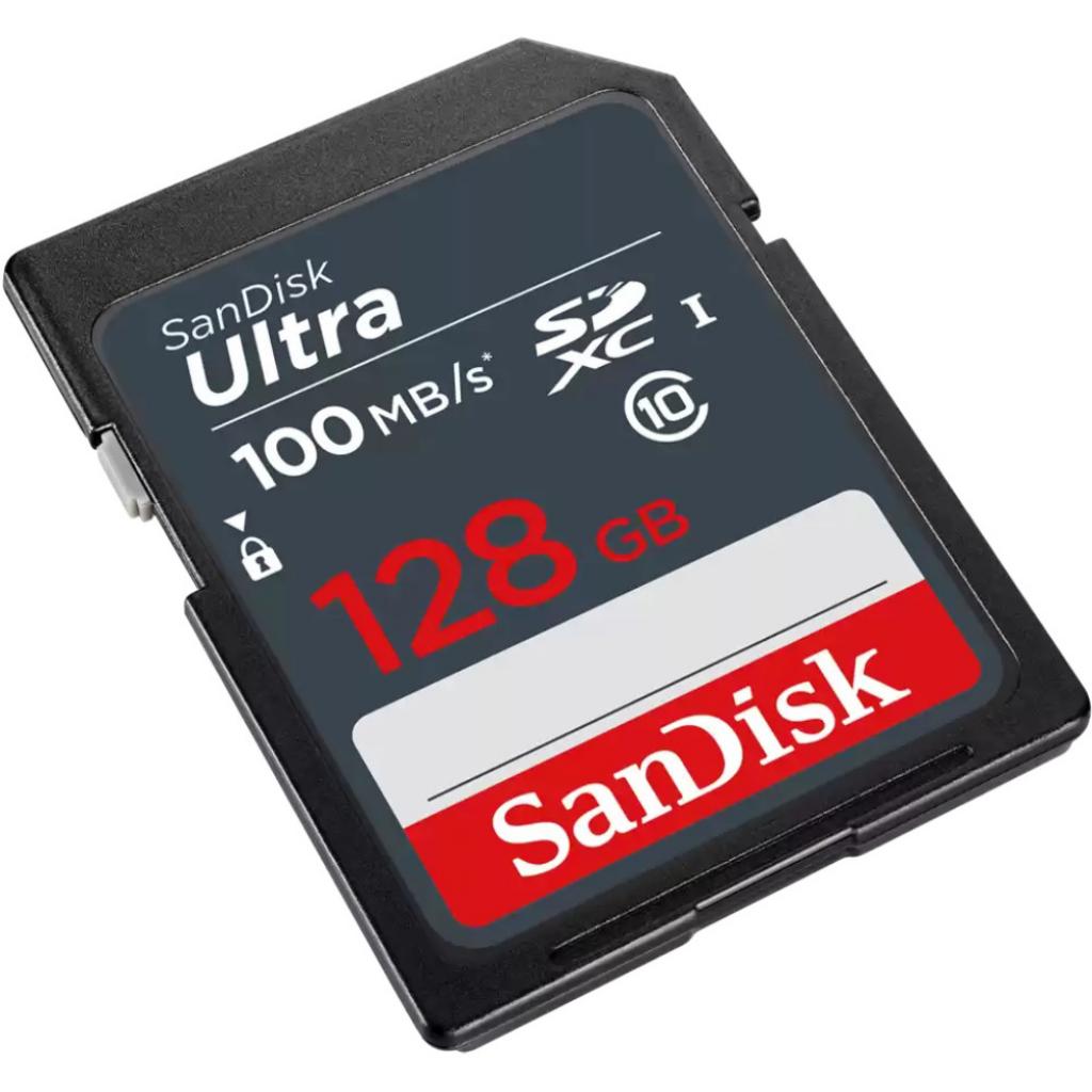 Карта памяти SanDisk 128GB SDXC class 10 UHS-1 (SDSDUNR-128G-GN3IN) изображение 2