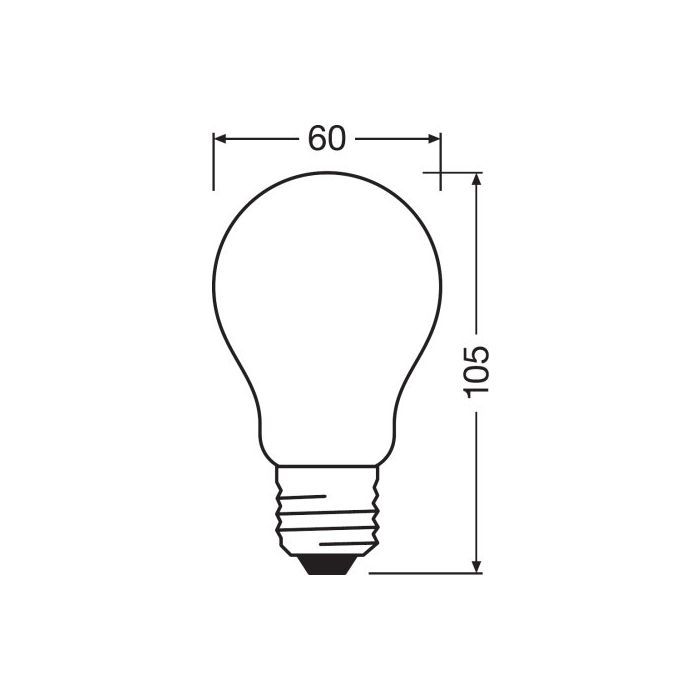 Лампочка Osram SST CLAS A 100 12 W/4000K E27 (4058075434707) изображение 3
