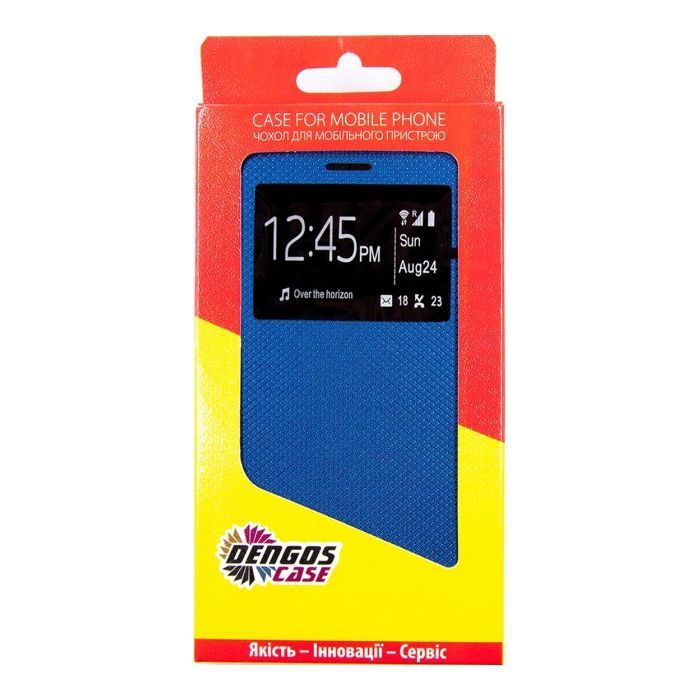 Чехол для мобильного телефона Dengos Flipp-Book Call ID POCO X3, blue (DG-SL-BK-279) изображение 5