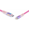 Дата кабель USB-C to Lightning 1.0m MFI Rainbow REAL-EL (EL123500054) изображение 5