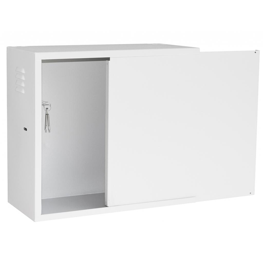 Шкаф настенный Ipcom антивандальный ящик БК-550-з-1-4U К-4550 пенальные двери (ТЦБ-0019581) изображение 2
