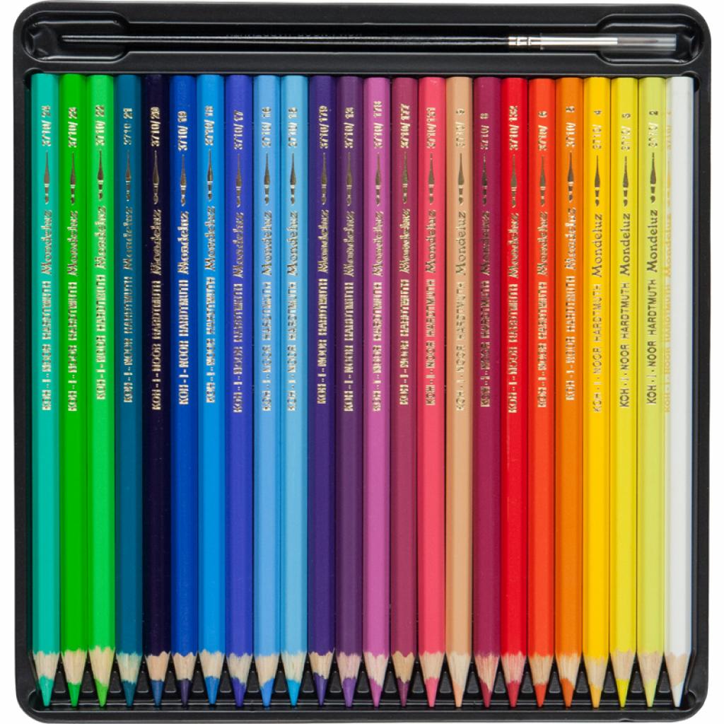 Олівці кольорові Koh-i-Noor Mondeluz акварельні 72 кольорів (3714) зображення 4
