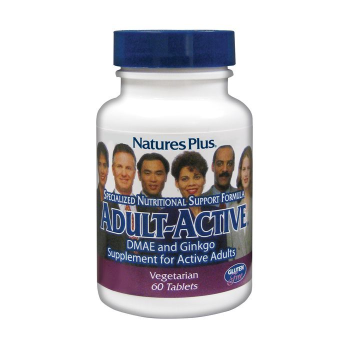 Мультивітамін Natures Plus Комплекс для Підтримки Енергії у Дорослих, Adult-Active, 60 (NTP3006)