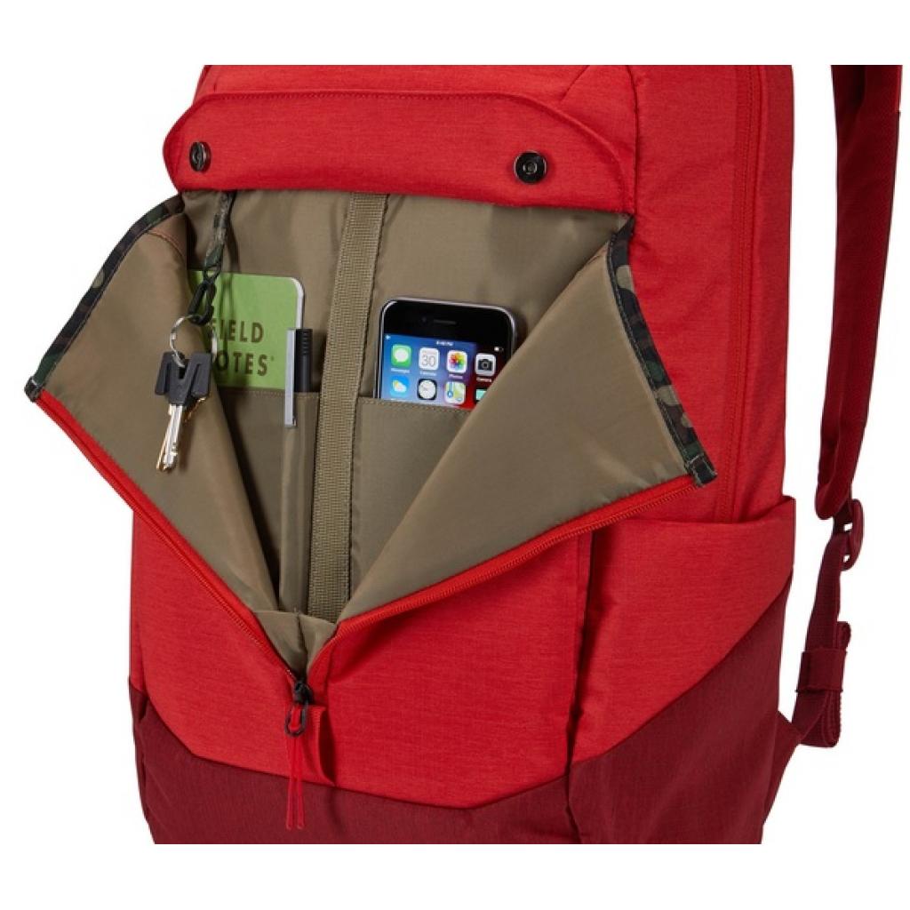 Рюкзак для ноутбука Thule 15.6" Lithos 20L TLBP-116 Lava/Red Feather (3204273) изображение 5
