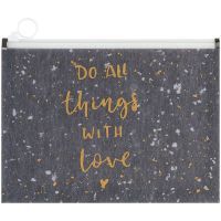 Папка на блискавці Axent А4 zip-lock Shade Gray (1497-13-A)