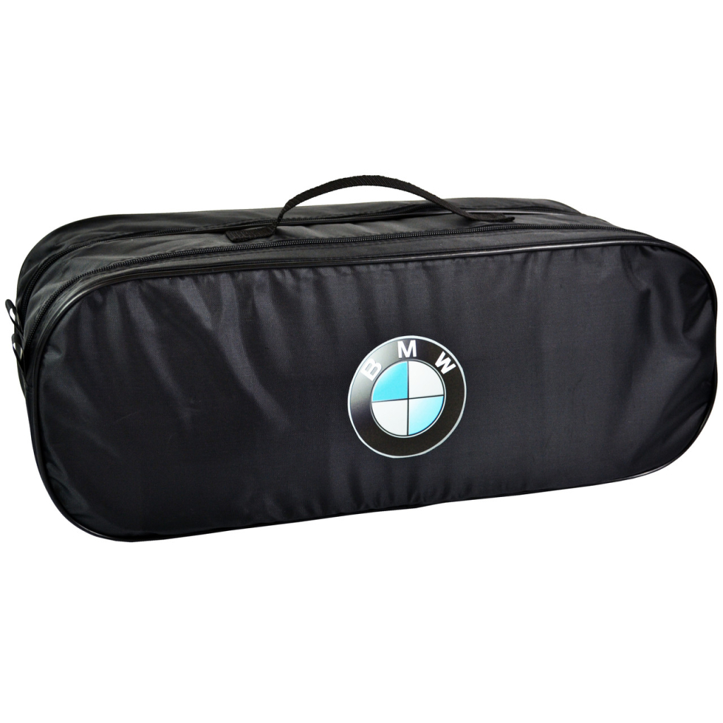 Сумка-органайзер Poputchik в багажник BMW черная (03-113-2Д)