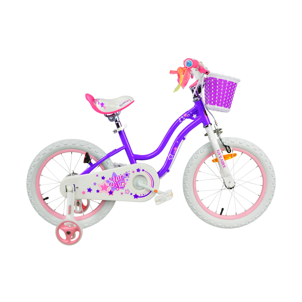 Детский велосипед Royal Baby Star Girl 16" Official UA Фиолетовый (RB16G-1-PRL)