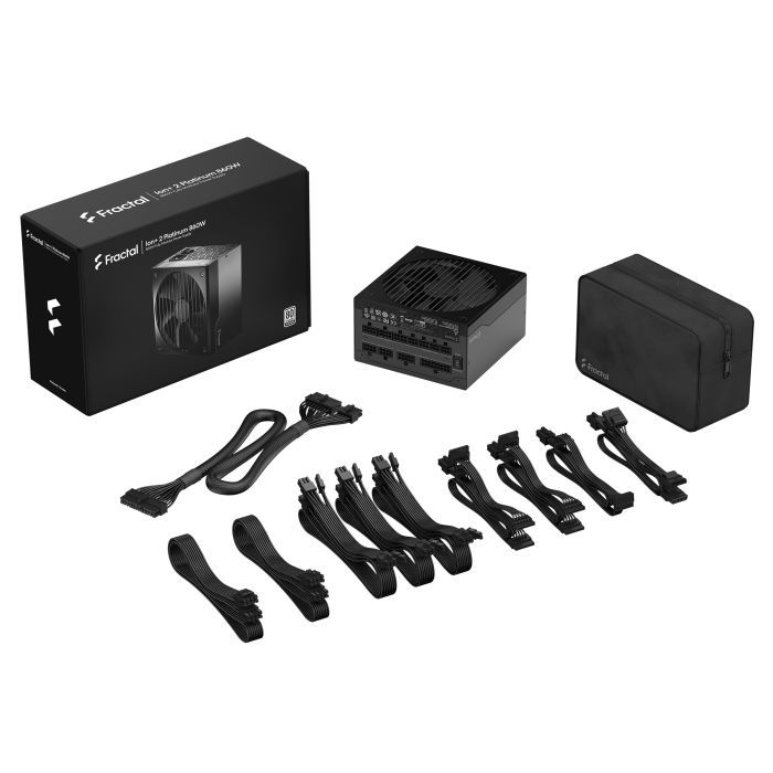 Блок питания Fractal Design 860W Ion + 2 Platinum (FD-P-IA2P-860-EU) изображение 12