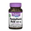 Вітамін Bluebonnet Nutrition Пантотенова кислота (B5) 250мг, 60 гелевих капсул (BLB0468)