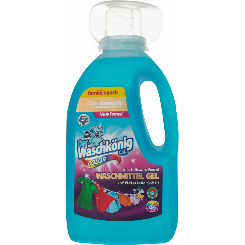 Гель для прання Waschkonig Color 1.625 л (4260418930399)