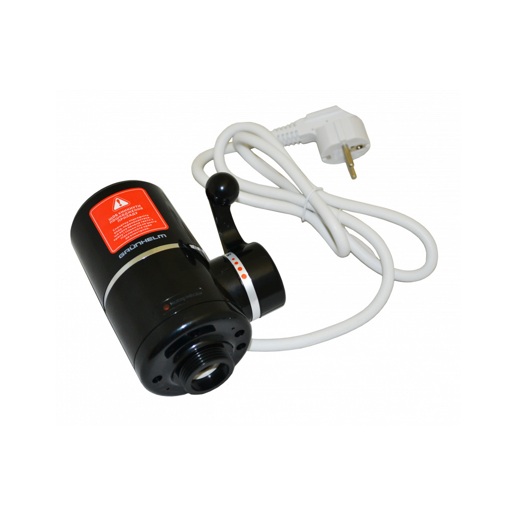 Проточный водонагреватель Grunhelm EWH-1X-3G-BLC изображение 5