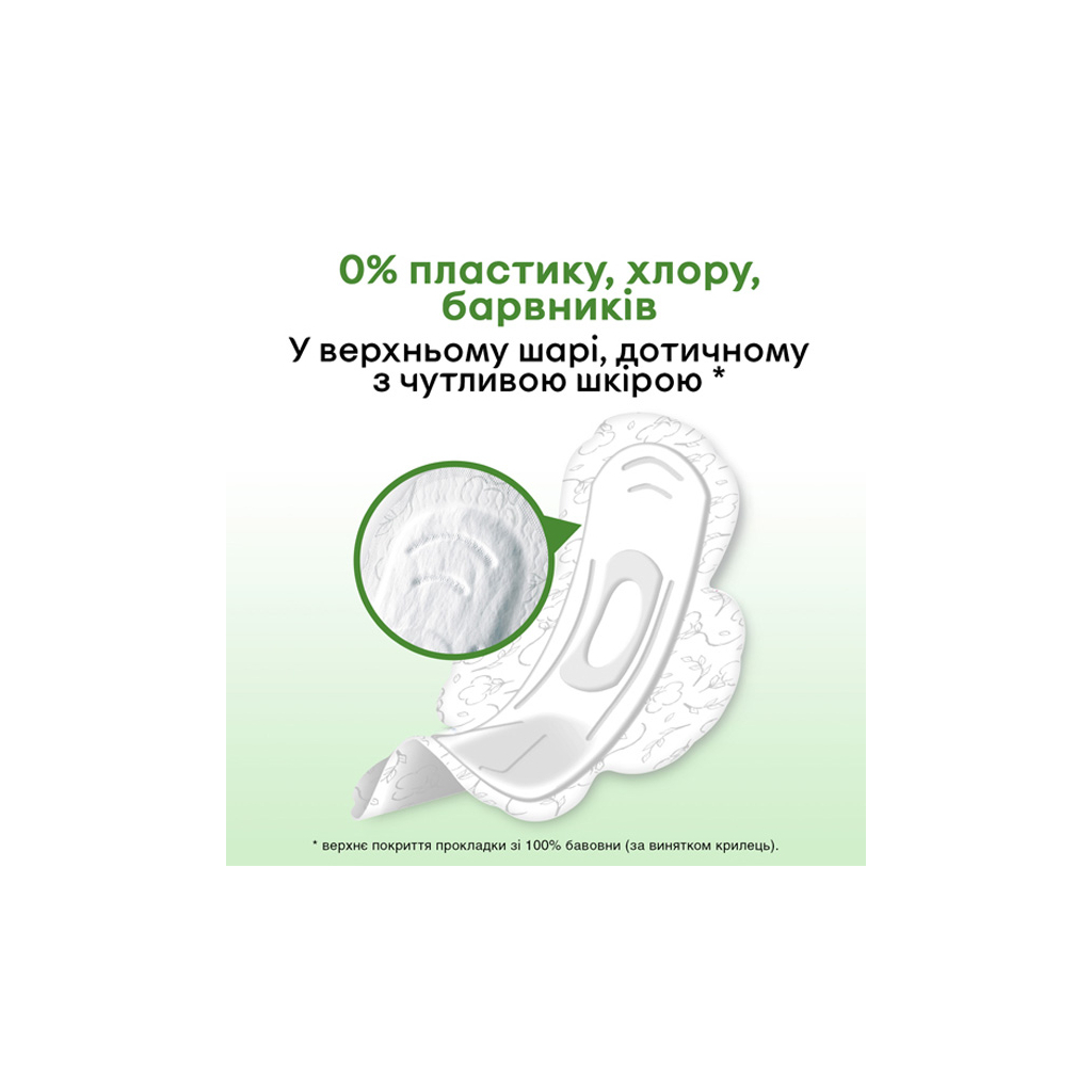 Гигиенические прокладки Kotex Natural Super 7 шт. (5029053575346) изображение 6