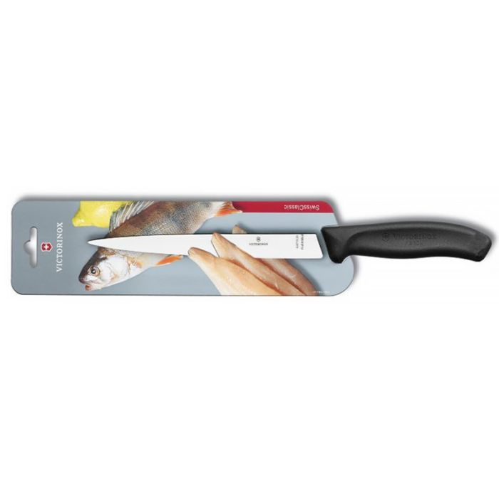 Кухонный нож Victorinox SwissClassic Filleting Flex 20 см Black (6.8713.20B) изображение 3