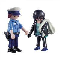 Конструктор Playmobil Полицейский и вор (6081058) изображение 2