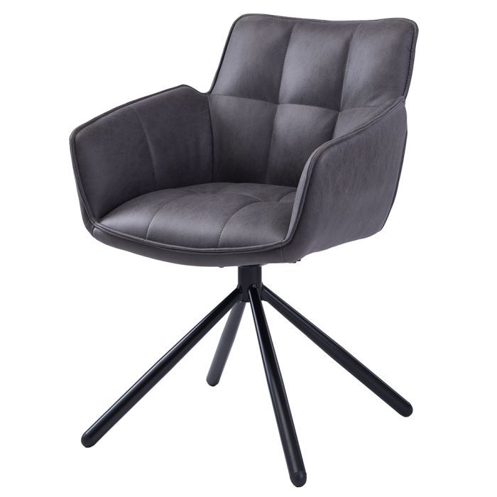 Офисное кресло Concepto Wang угольный серый (ARM251R-HK503-CHARCOAL GREY)