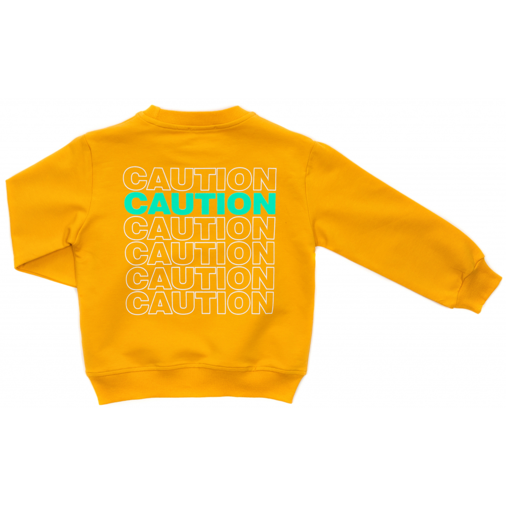 Набір дитячого одягу Smile "CAUTION" (6161-128B-yellow) зображення 5