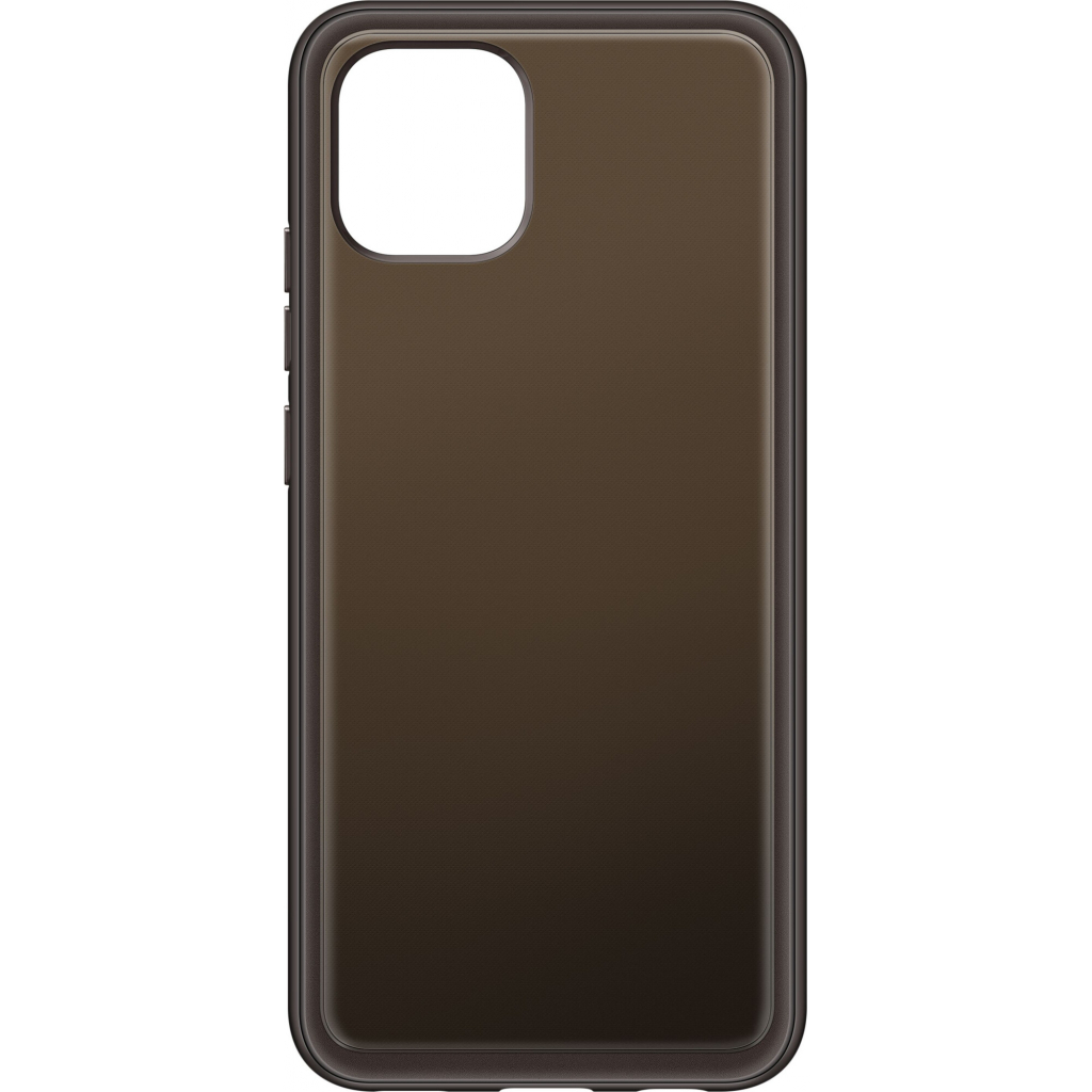 Чехол для мобильного телефона Samsung A03 Soft Clear Cover Black (EF-QA035TBEGRU)
