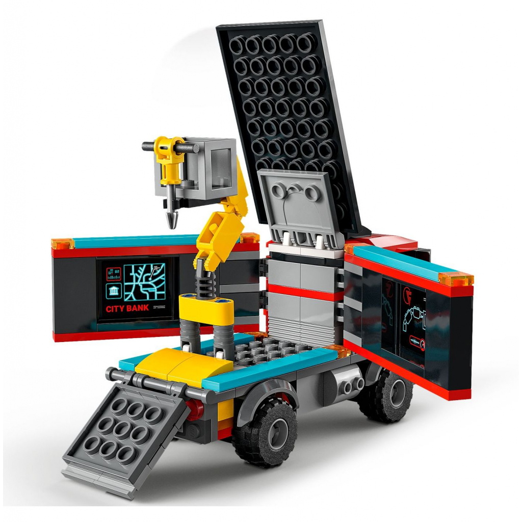 Конструктор LEGO City Police Полицейская погоня в банке 915 деталей (60317) изображение 5