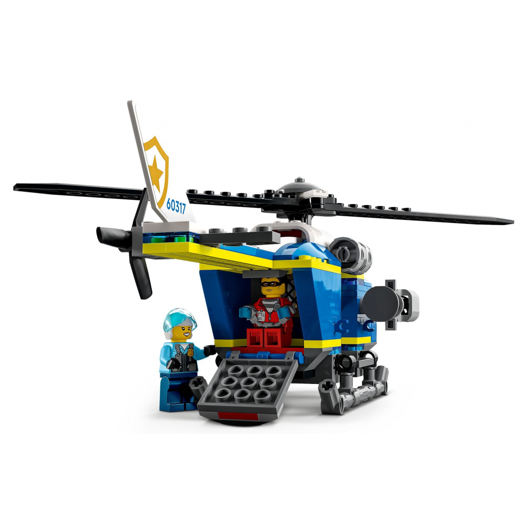 Конструктор LEGO City Police Полицейская погоня в банке 915 деталей (60317) изображение 6