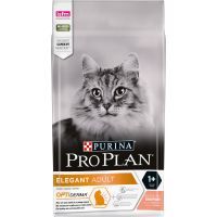 Сухой корм для кошек Purina Pro Plan Elegant Adult 1+ с лососем 1.5 кг (7613036529150) изображение 2