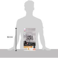 Сухой корм для кошек Purina Pro Plan Elegant Adult 1+ с лососем 1.5 кг (7613036529150) изображение 4