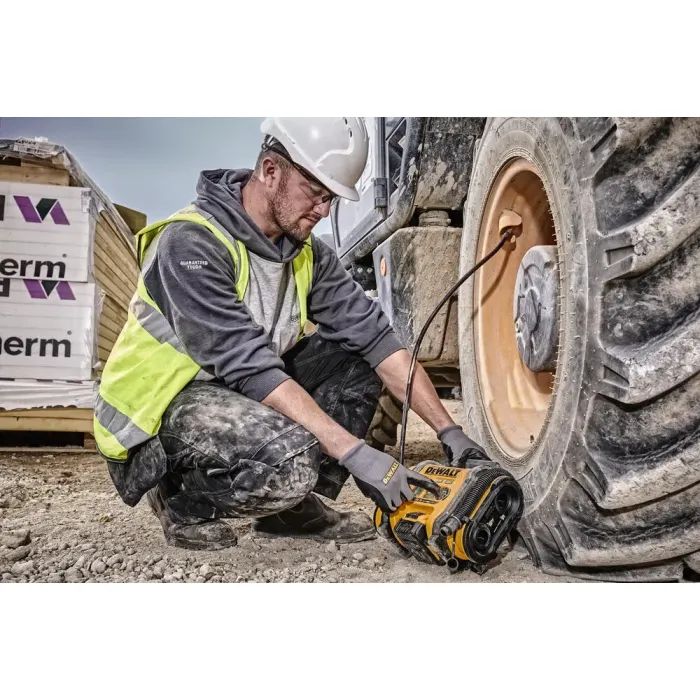 Автомобильный компрессор DeWALT аккумуляторный DCC018N (Без АКБ и ЗУ) (DCC018N) изображение 8