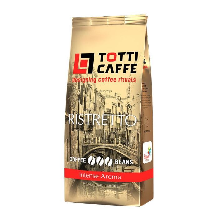 Кофе TOTTI Caffe в зернах 1000г пакет, "Ristretto" (tt.52084)