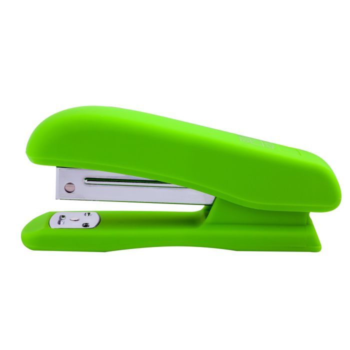 Степлер Buromax RUBBER TOUCH, 20 арк., скобы №24; 26, 127х54х33 мм, фиолетов (BM.4202-07)