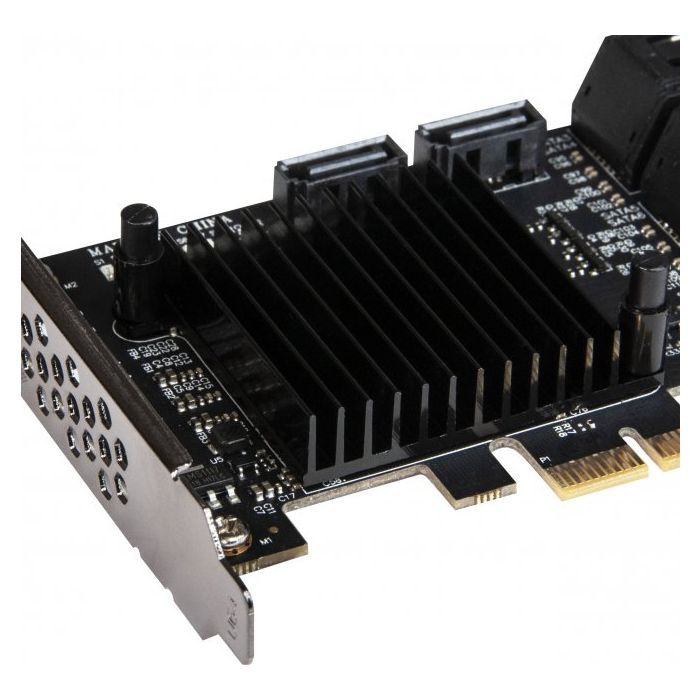 Плата расширения Frime 88SE9215 8хSATA3 PCIe (ECF-PCIEto8SATAIII001) изображение 2
